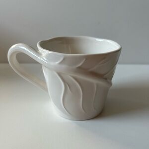 Starbucks Elegant White Ceramic Mug